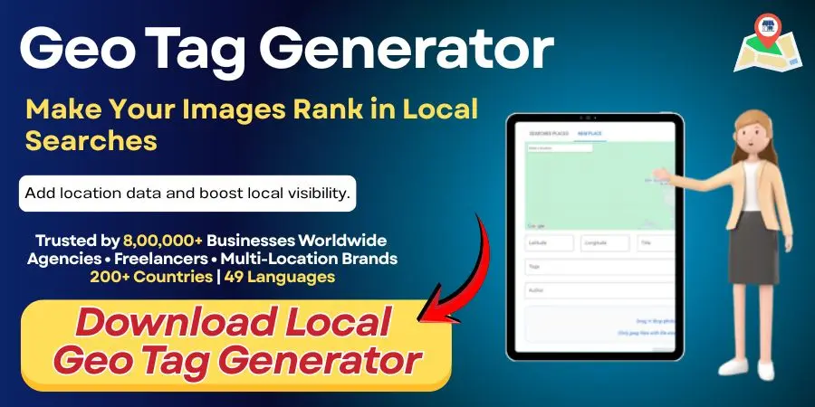 GBPGM geo tag generator for local seo tool