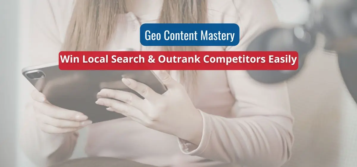 geo content for local seo