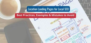location landing pages for local seo